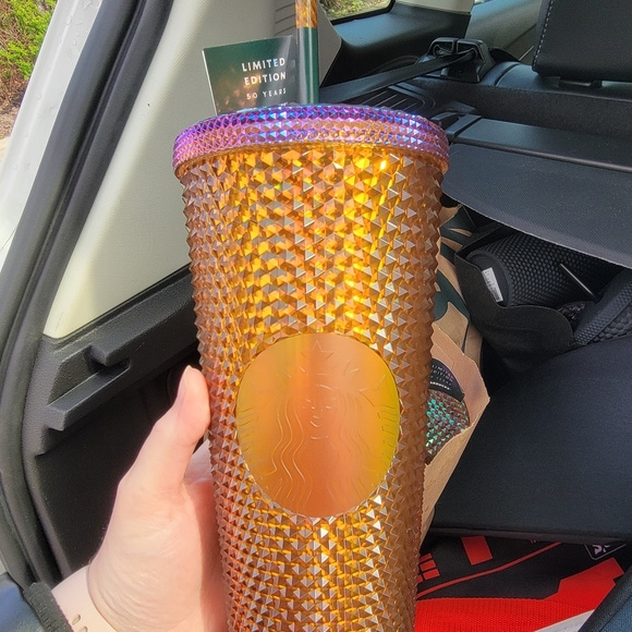 Starbucks Gold Studded Tumbler